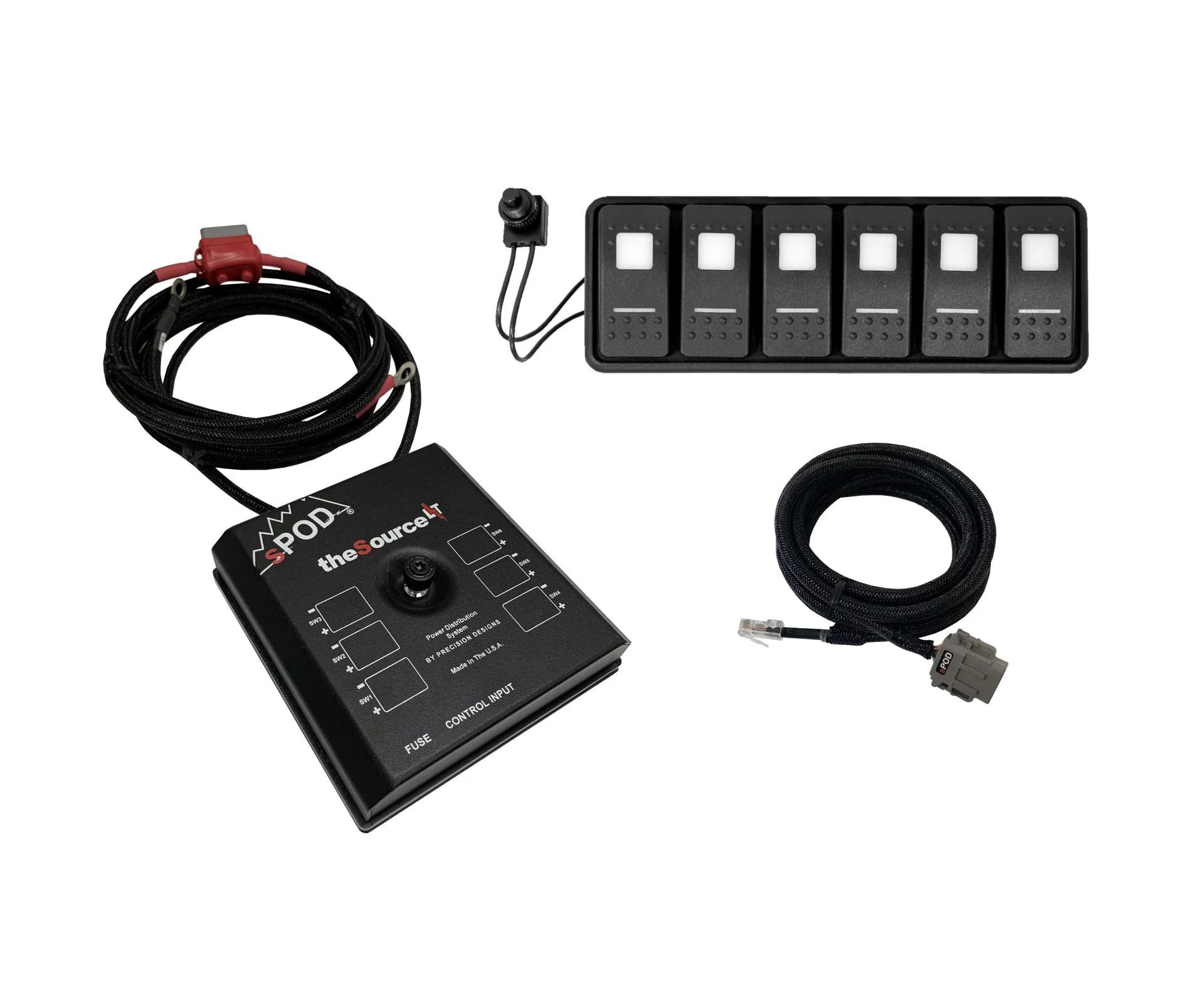 SourceLT Modular w/ Blue LED for Uni with 36 Inch battery cables - SLMOD36B - Image 4
