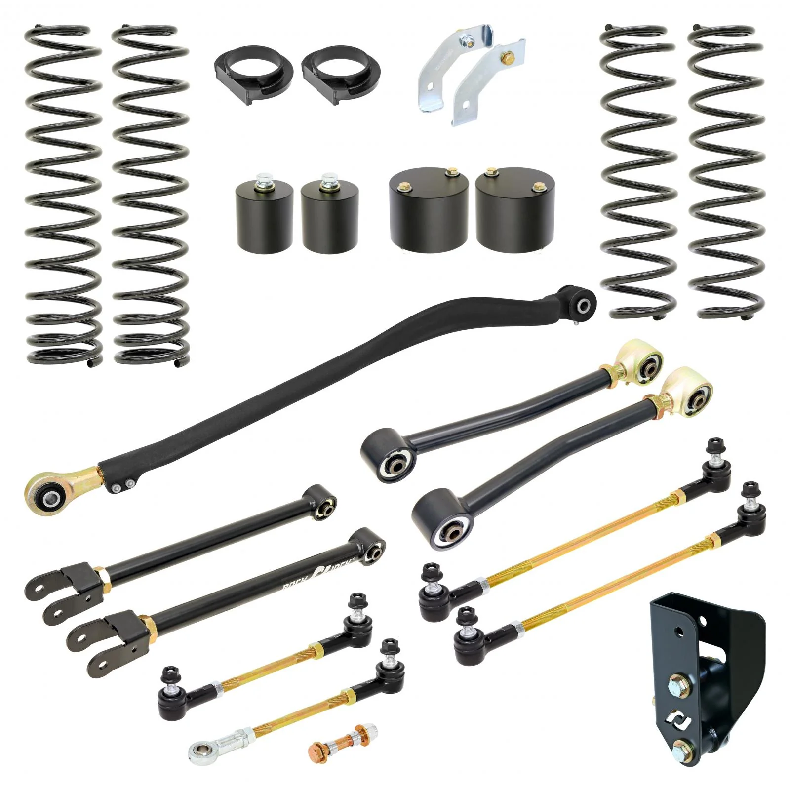 Sport Edition Johnny Joint Suspension System for JL Wrangler w/ Gas V-6 3.5 Inch lift RockJock 4X4 - RJ-JLG000-101