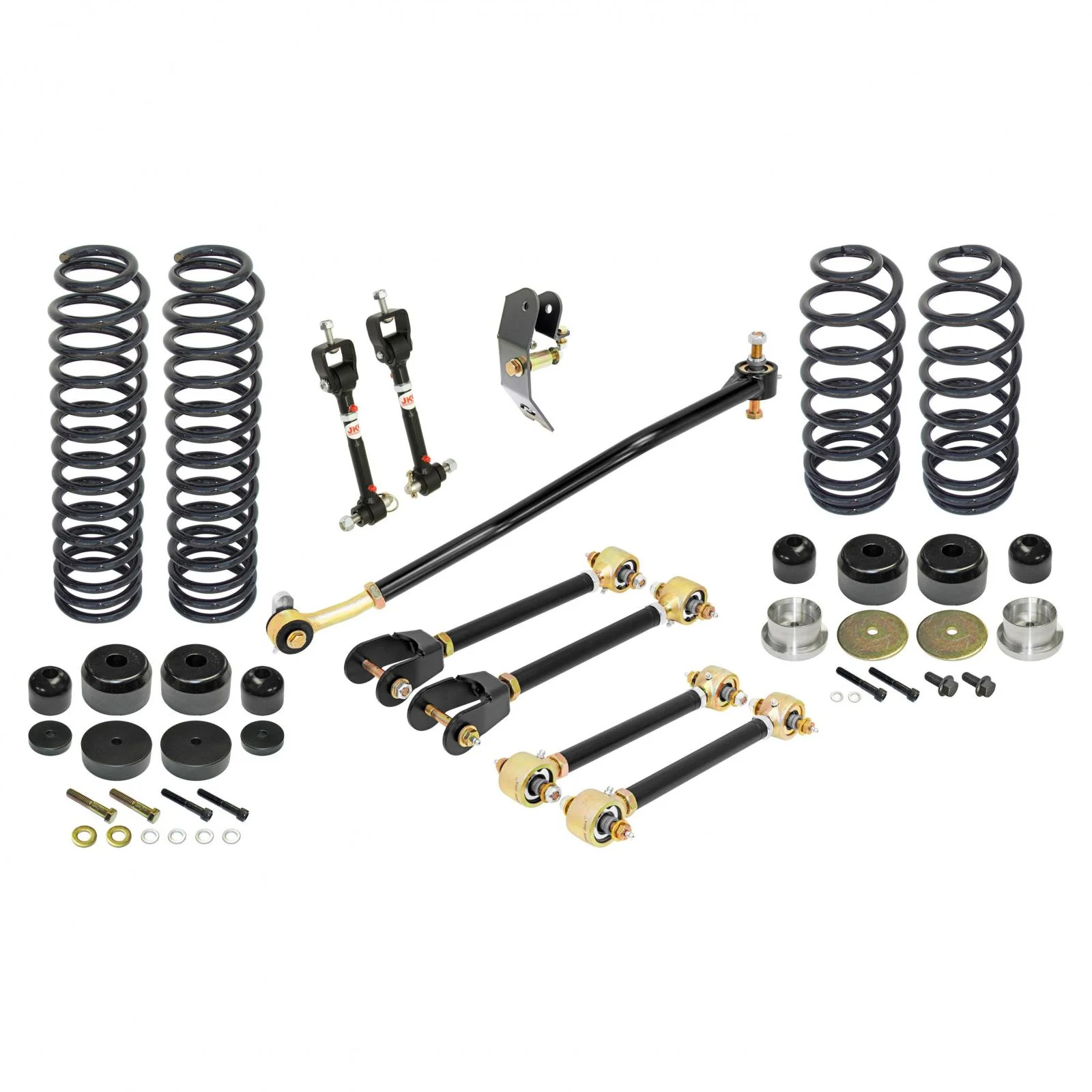 Sport Edition Johnny Joint Suspension System for TJ 4 Inch lift RockJock 4X4 - RJ-TJ0000-101