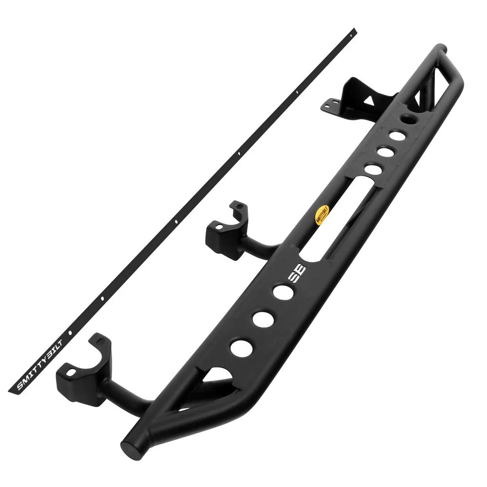 SRC Side Armor w/ Step - Textured Black (18+ JLU) - Image 12