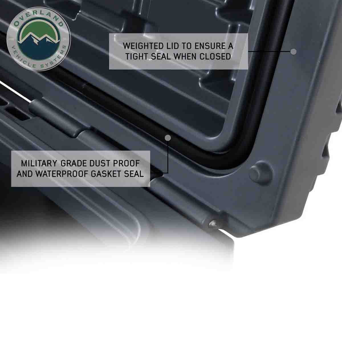 Stay Dry With Overland Vehicle Systems 53 Quart Dry Box Overland Vehicle Systems - 40100001 - Image 3
