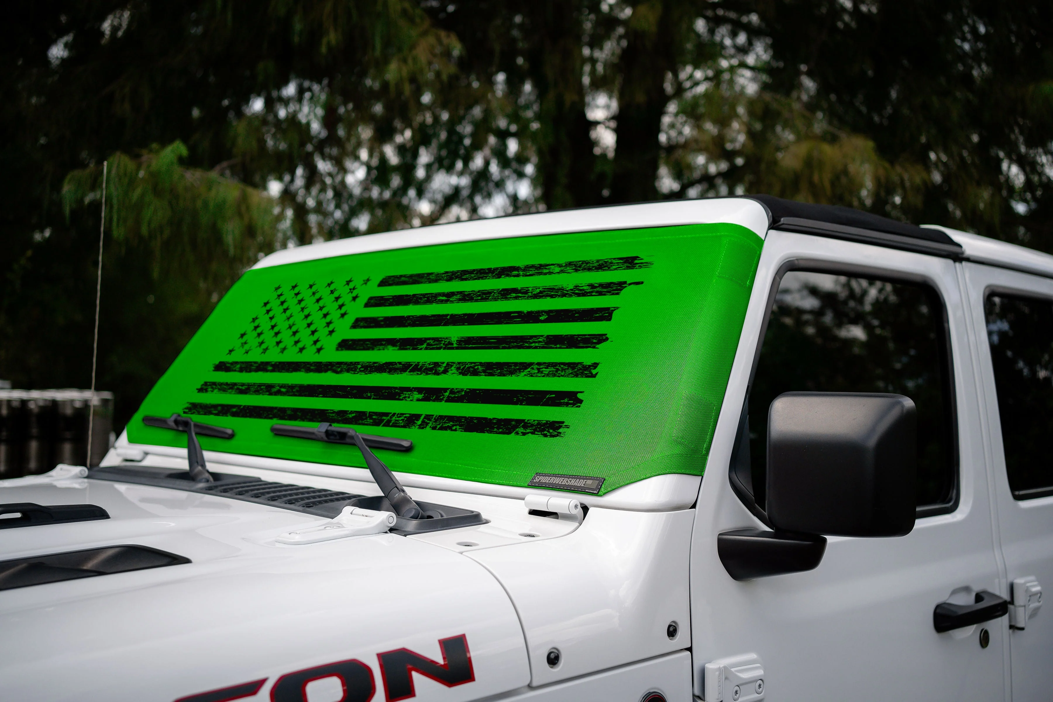Jeep Wrangler and Jeep Gladiator Stock Printed Solar Shield (2007-2026) - Image 11