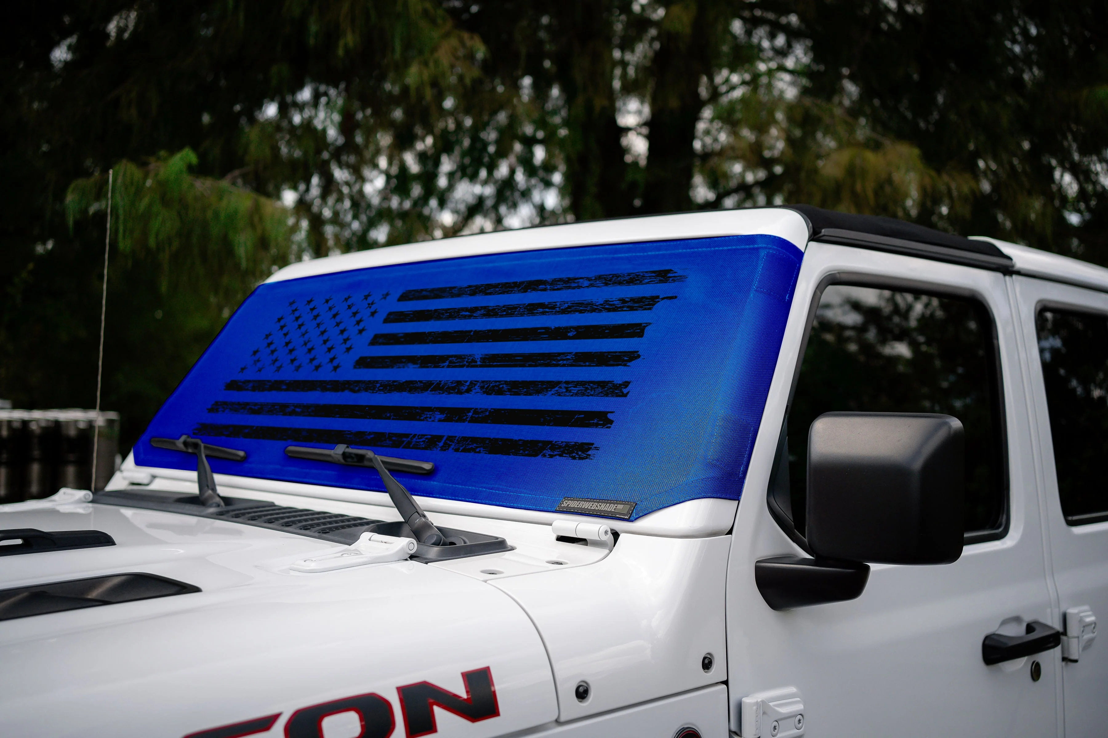 Jeep Wrangler and Jeep Gladiator Stock Printed Solar Shield (2007-2026) - Image 12