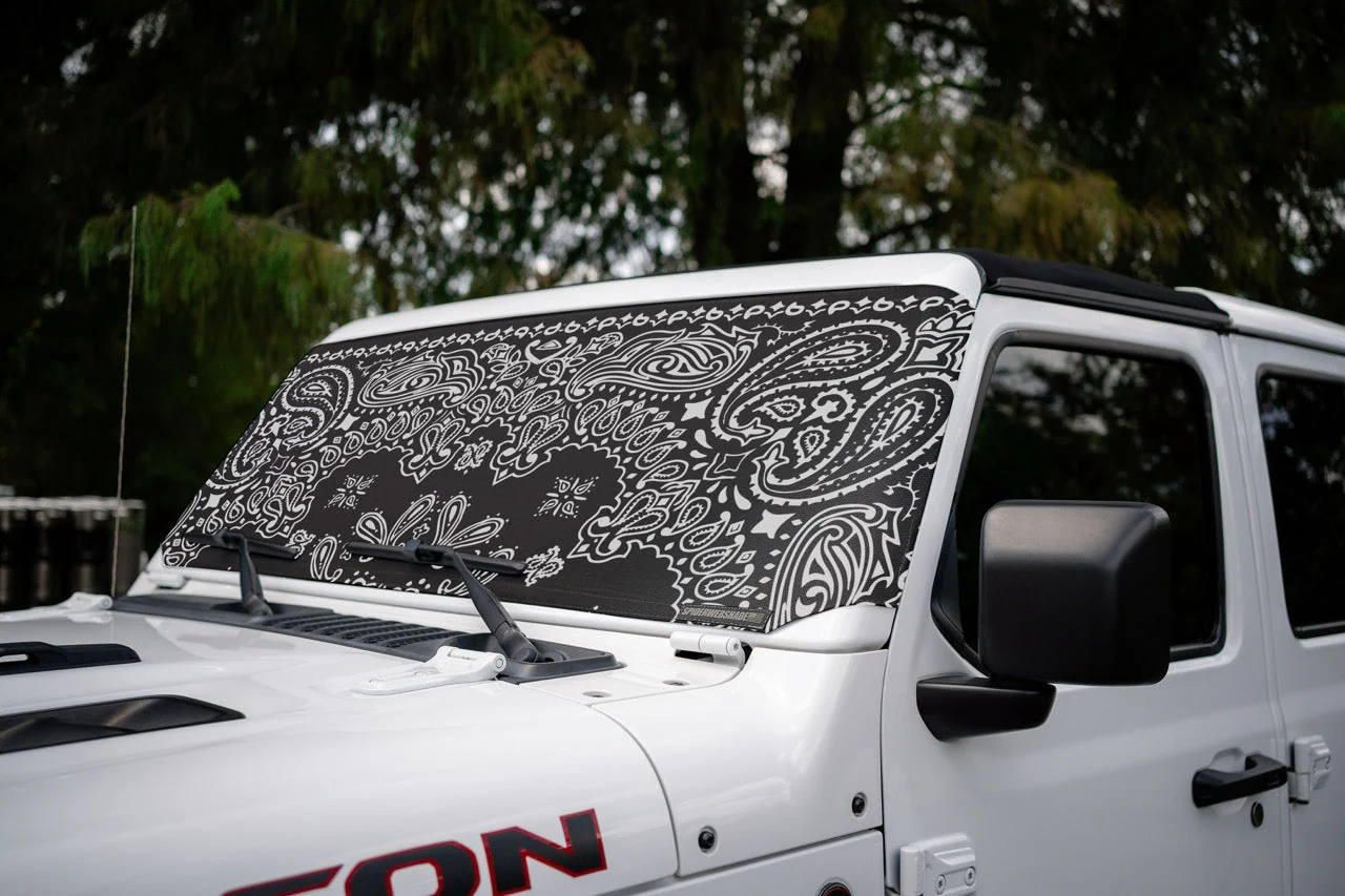 Jeep Wrangler and Jeep Gladiator Stock Printed Solar Shield (2007-2026) - Image 13