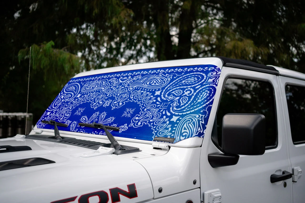 Jeep Wrangler and Jeep Gladiator Stock Printed Solar Shield (2007-2026) - Image 14
