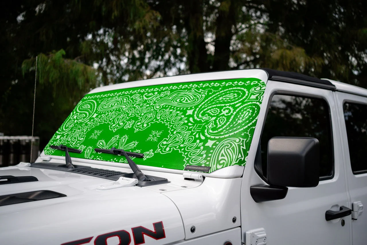 Jeep Wrangler and Jeep Gladiator Stock Printed Solar Shield (2007-2026) - Image 15
