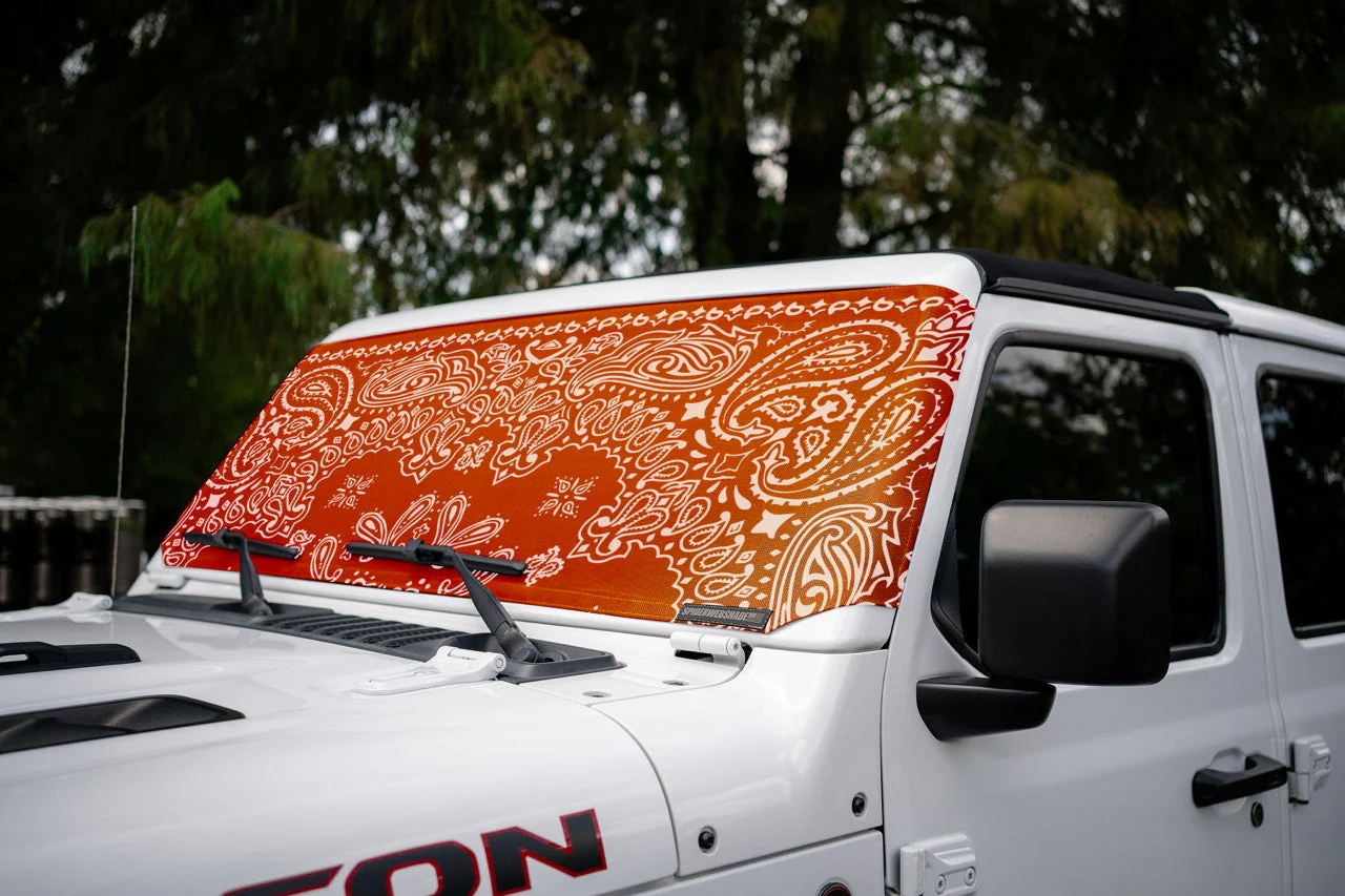 Jeep Wrangler and Jeep Gladiator Stock Printed Solar Shield (2007-2026) - Image 17