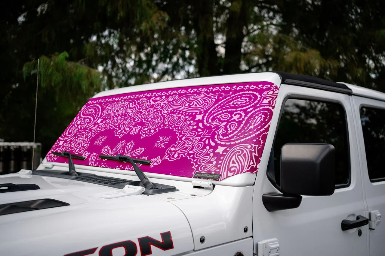 Jeep Wrangler and Jeep Gladiator Stock Printed Solar Shield (2007-2026) - Image 18