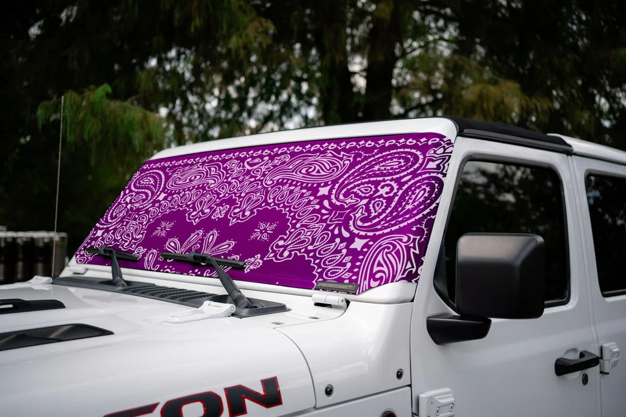 Jeep Wrangler and Jeep Gladiator Stock Printed Solar Shield (2007-2026) - Image 19