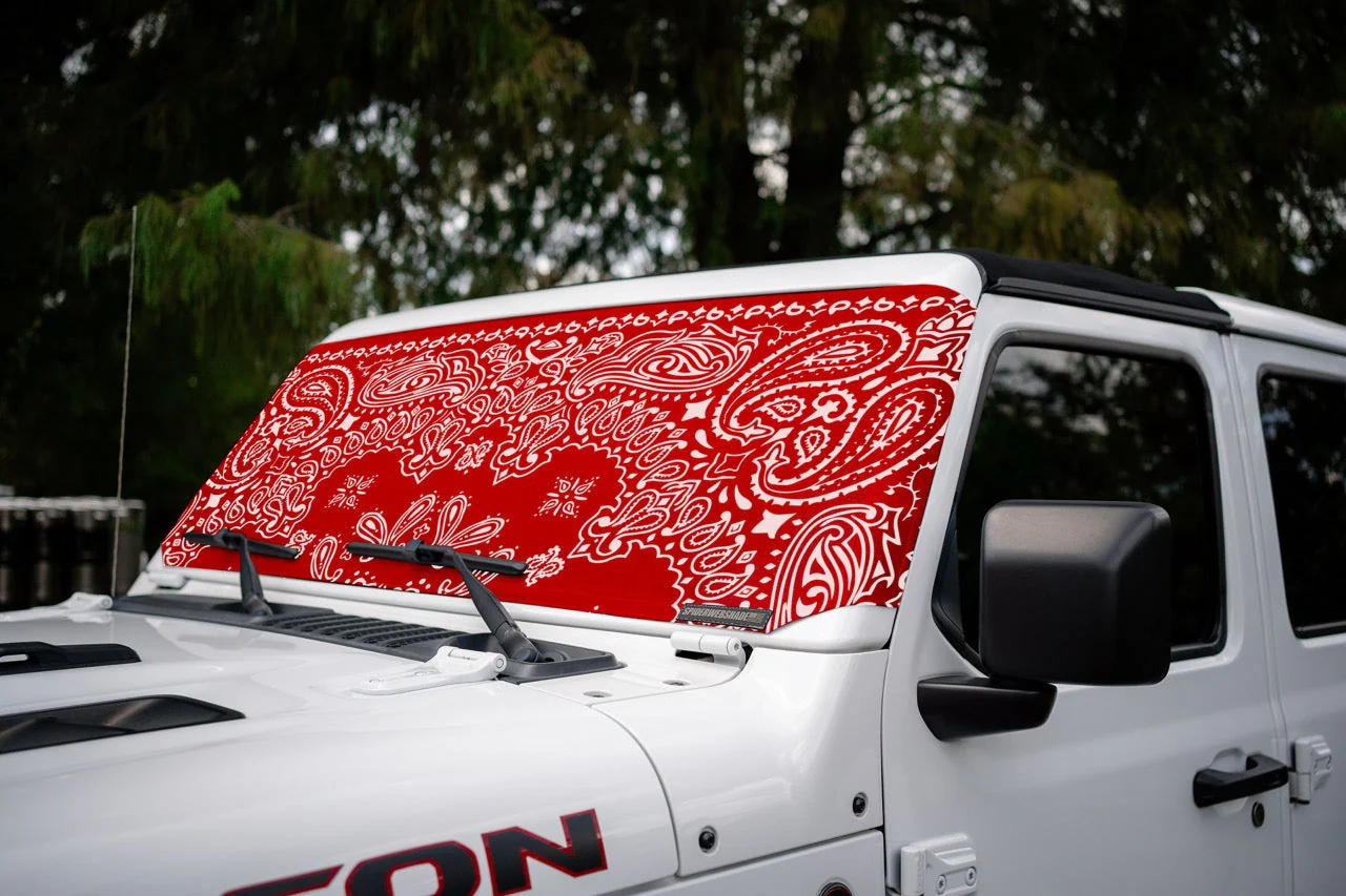 Jeep Wrangler and Jeep Gladiator Stock Printed Solar Shield (2007-2026) - Image 20