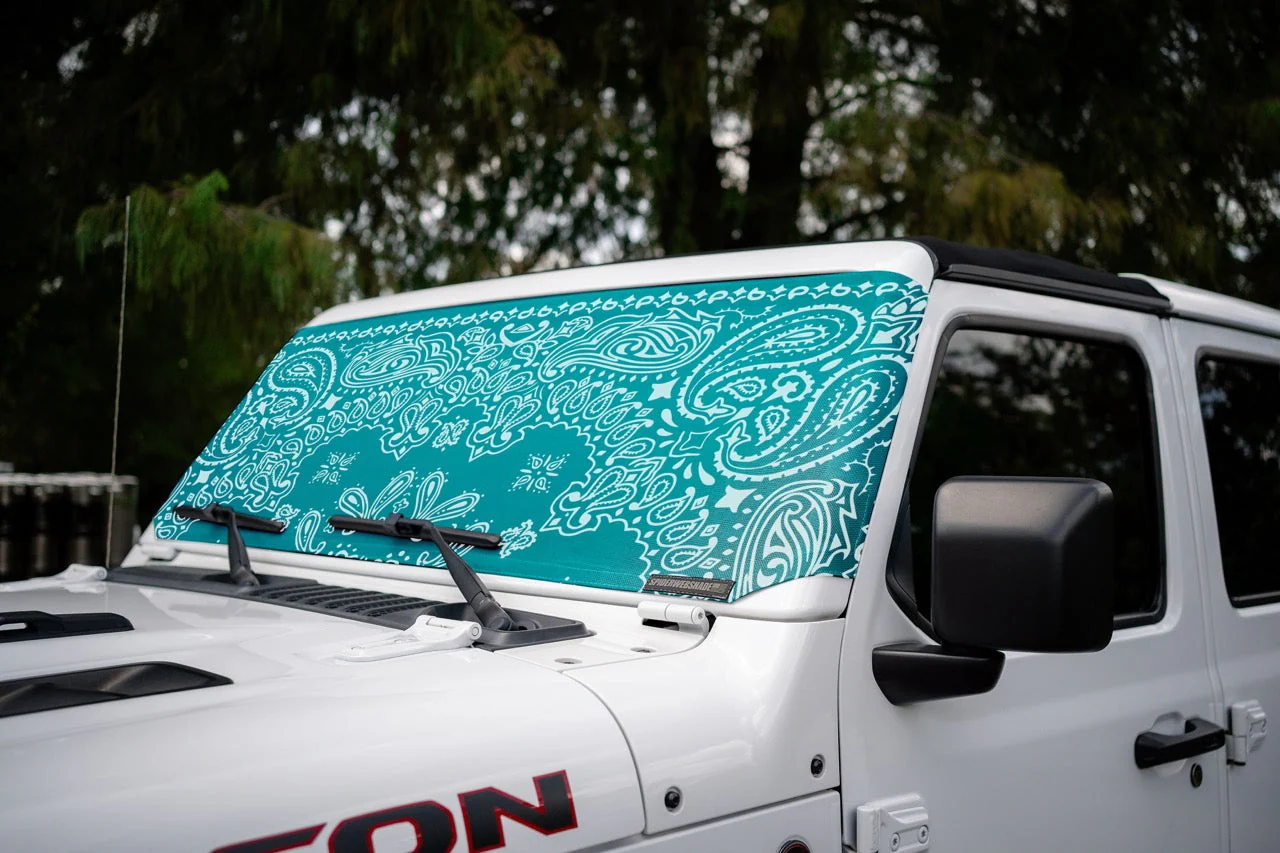 Jeep Wrangler and Jeep Gladiator Stock Printed Solar Shield (2007-2026) - Image 22