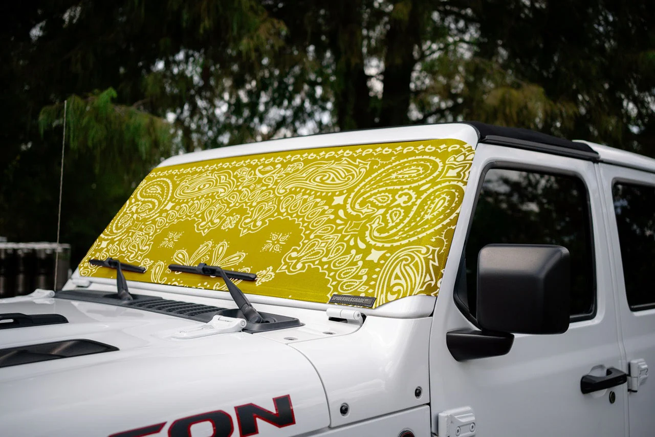 Jeep Wrangler and Jeep Gladiator Stock Printed Solar Shield (2007-2026) - Image 24