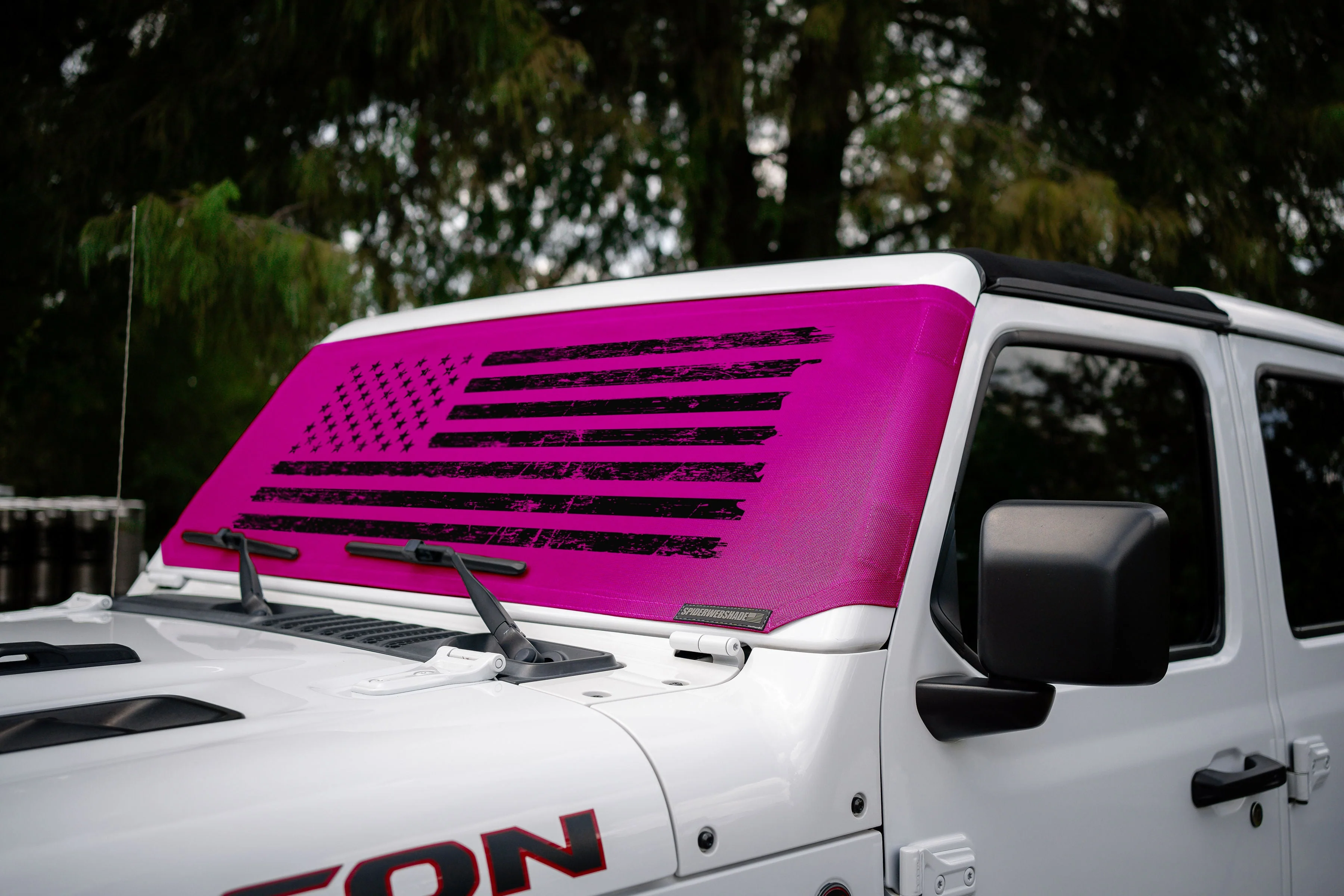 Jeep Wrangler and Jeep Gladiator Stock Printed Solar Shield (2007-2026) - Image 8