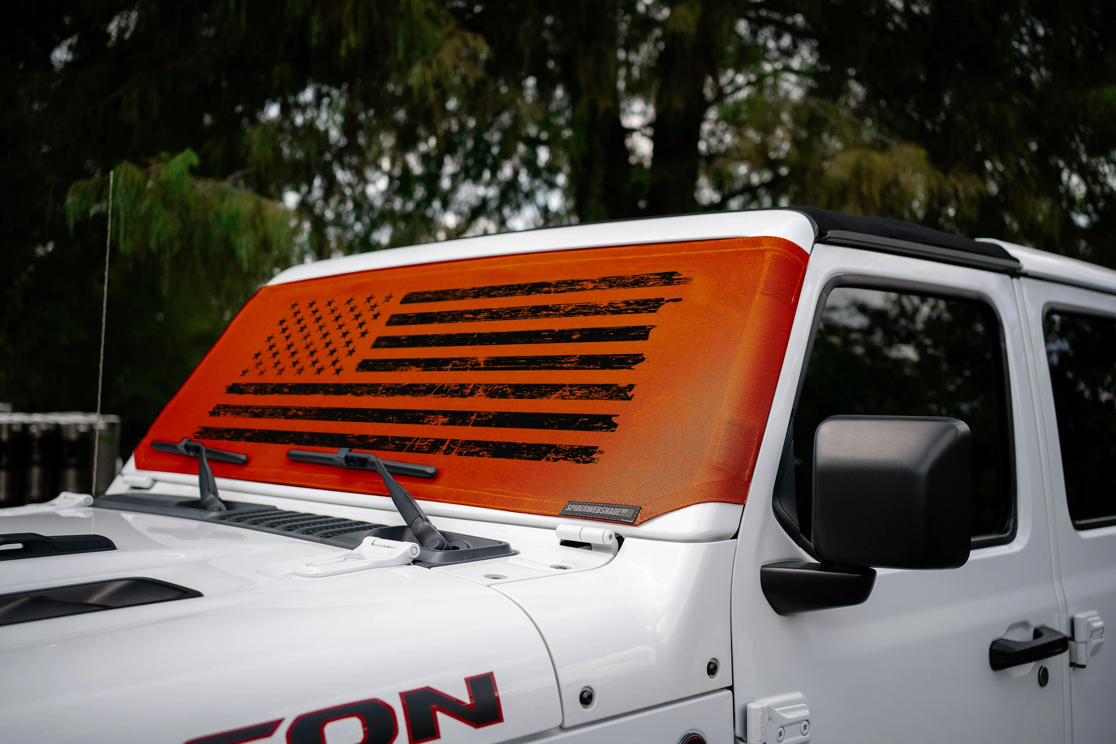 Jeep Wrangler and Jeep Gladiator Stock Printed Solar Shield (2007-2026) - Image 9