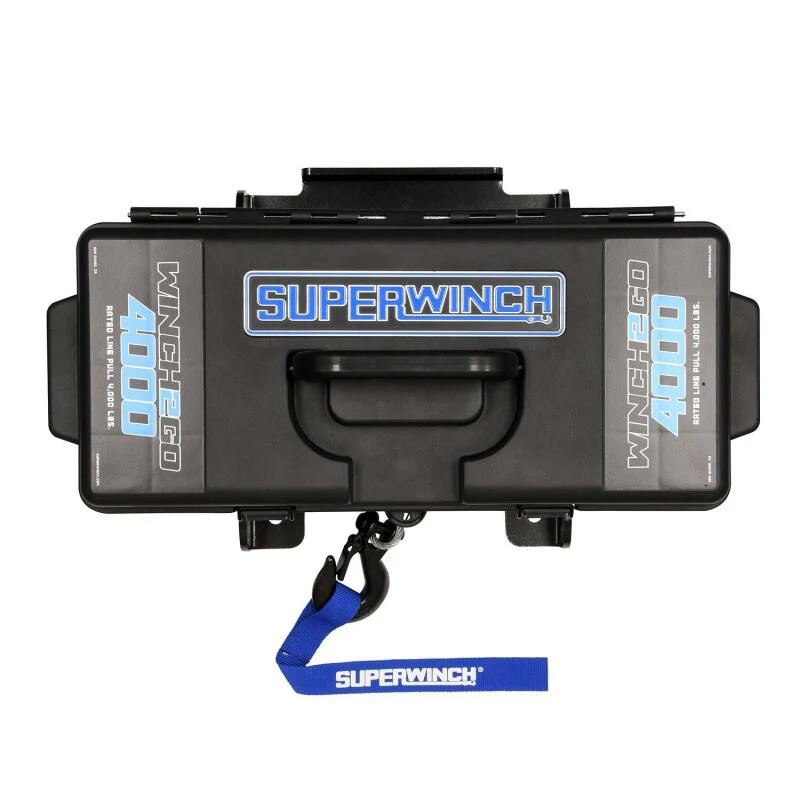 Superwinch 4000 LBS 12V DC 3/16in x 50ft Steel Rope Winch2Go Steel Rope - Image 15
