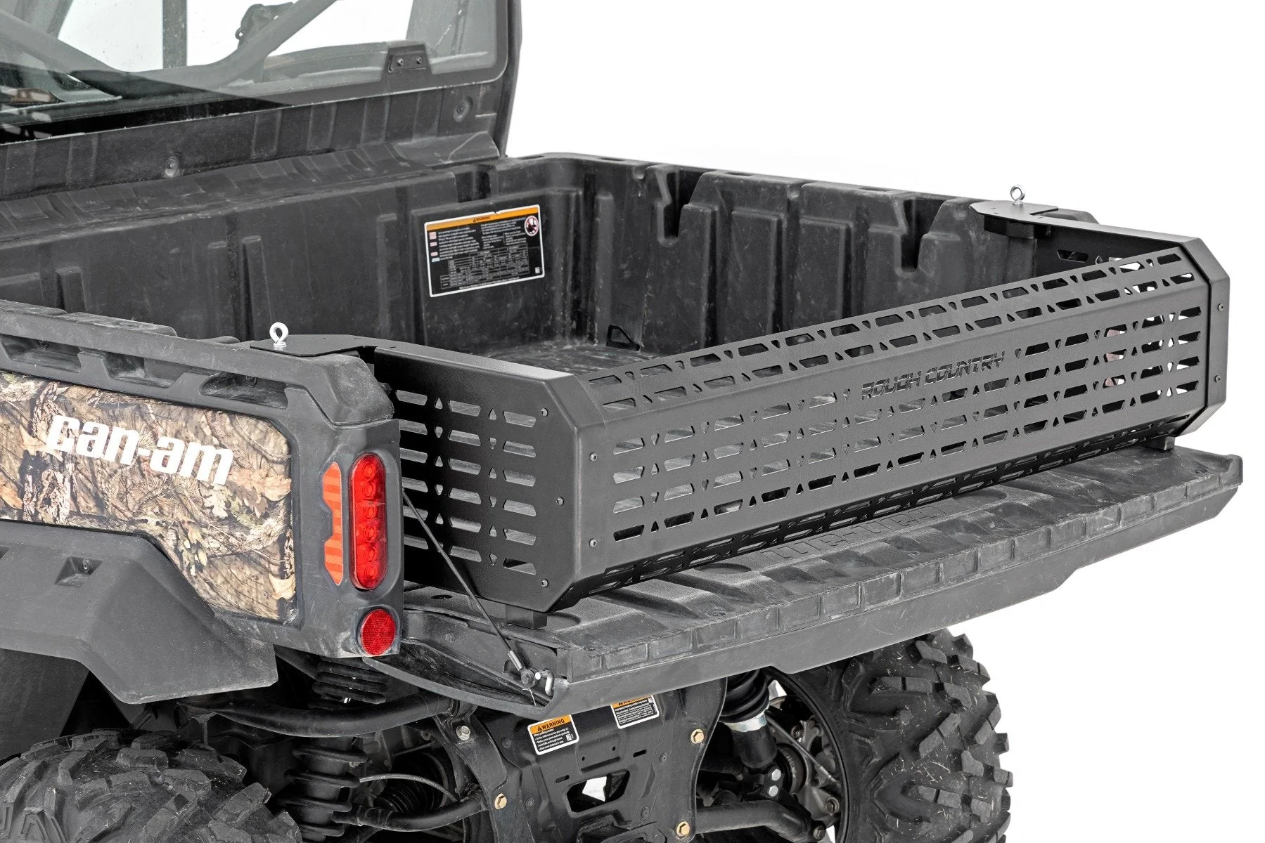 Tail Gate Extension 16-22 Can-Am Defender HD 10/18-22 Defender HD 10 XTP Rough Country - 97036 - Image 6