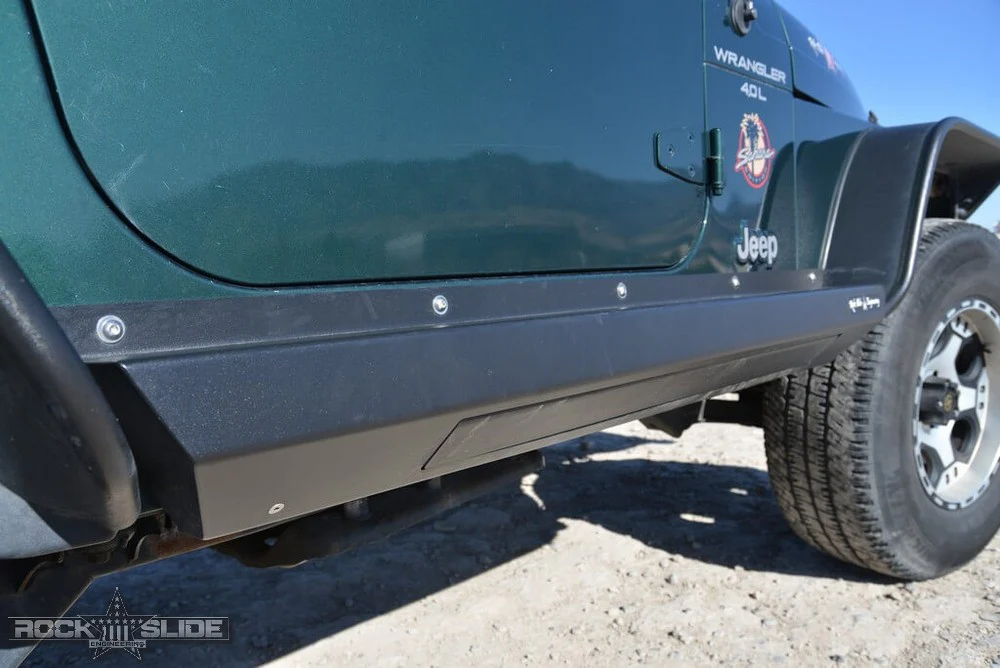 TJ 2 Door Step Slider Rock Slide Engineering - BD-SS-100-TJ - Image 2