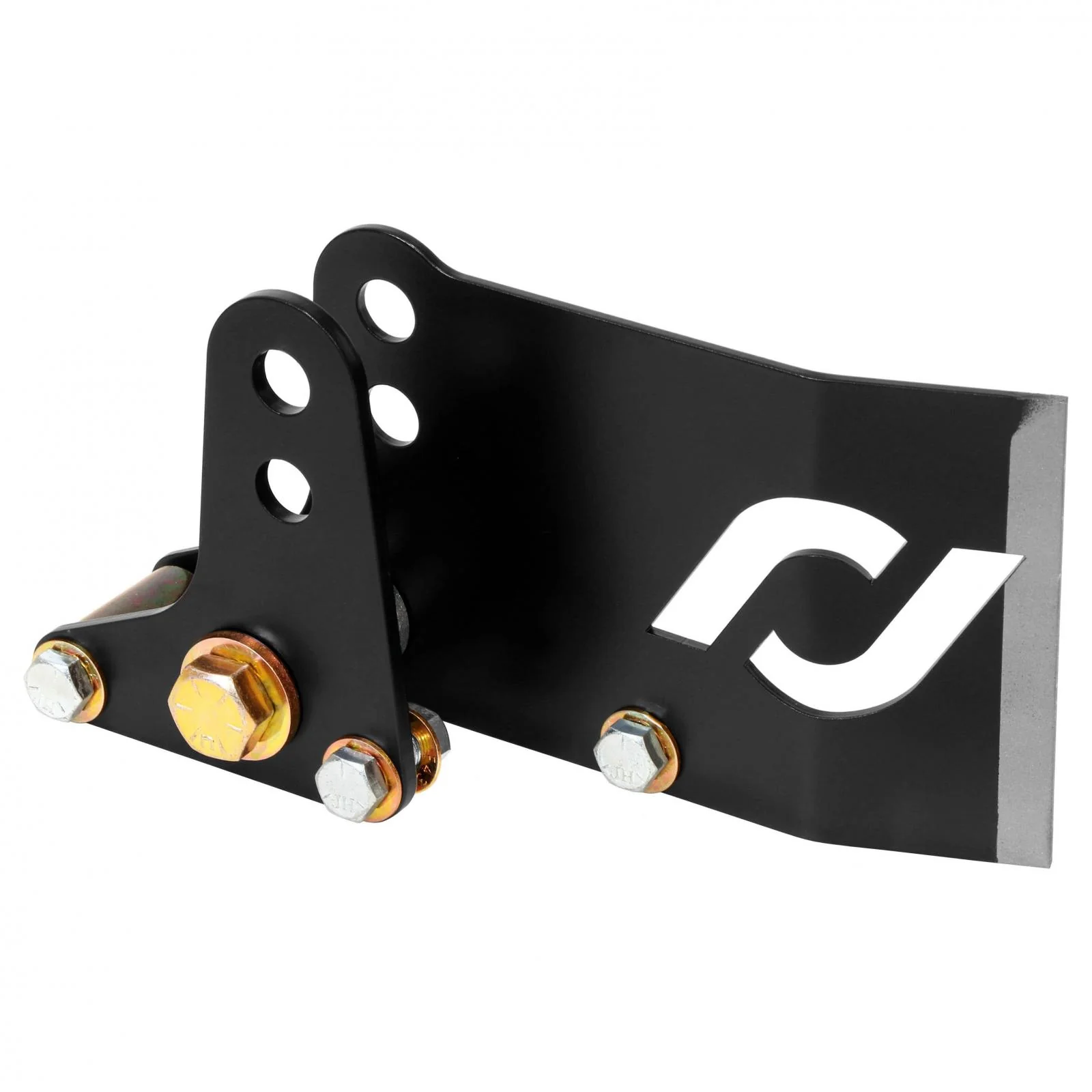 Trac Bar Relocation Kit 07-18 Wrangler JK Front Diff Housing Includes Inner/Outer Brackets Hardware Some Welding Required RockJock 4x4 - CE-9807FTBK