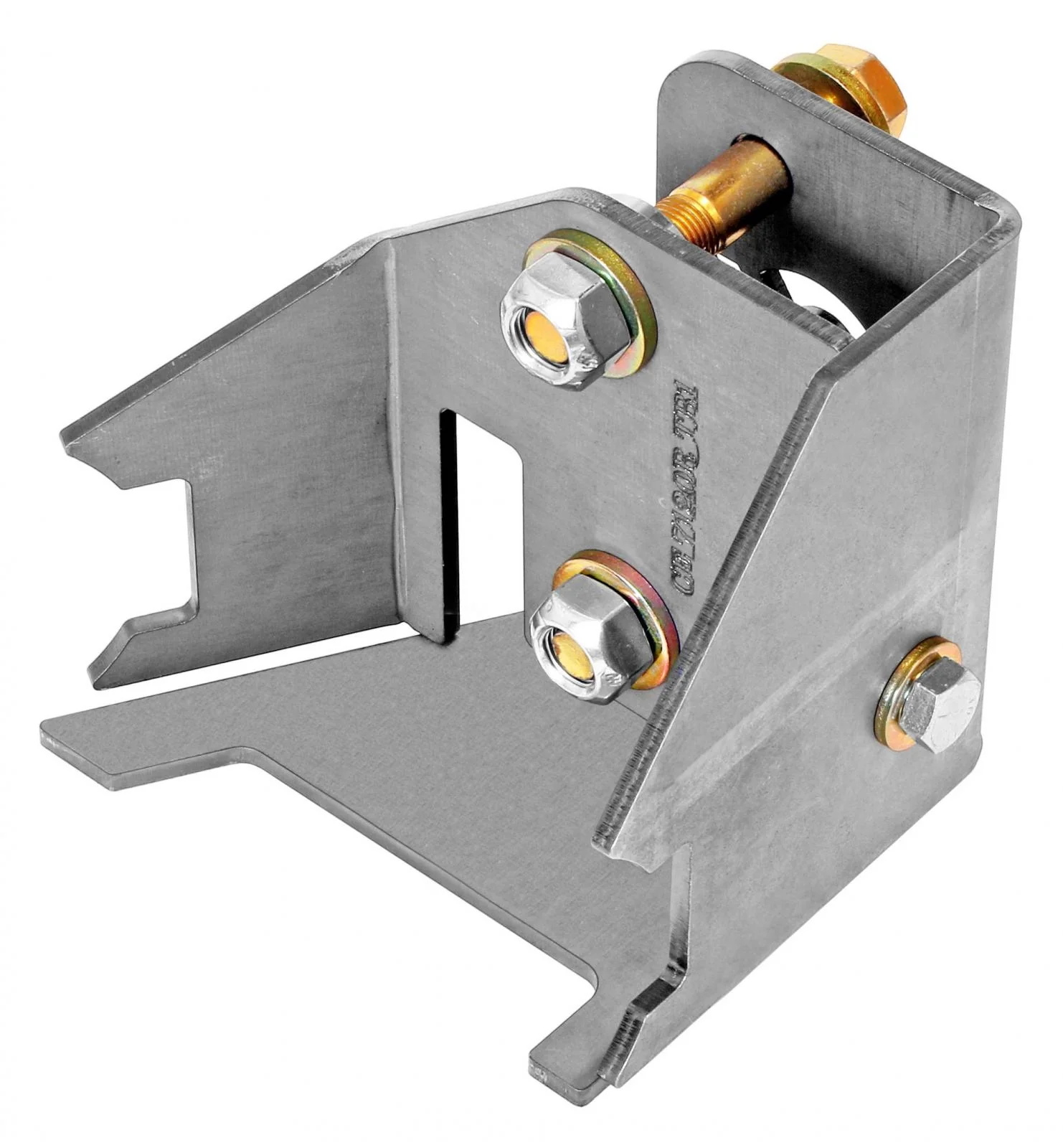Trac Bar Relocation Kit 07-18 Wrangler JK Rear Diff Housing Includes Inner/Outer Brackets Hardware Some Welding Required RockJock 4x4 - CE-9807RTBK - Image 2