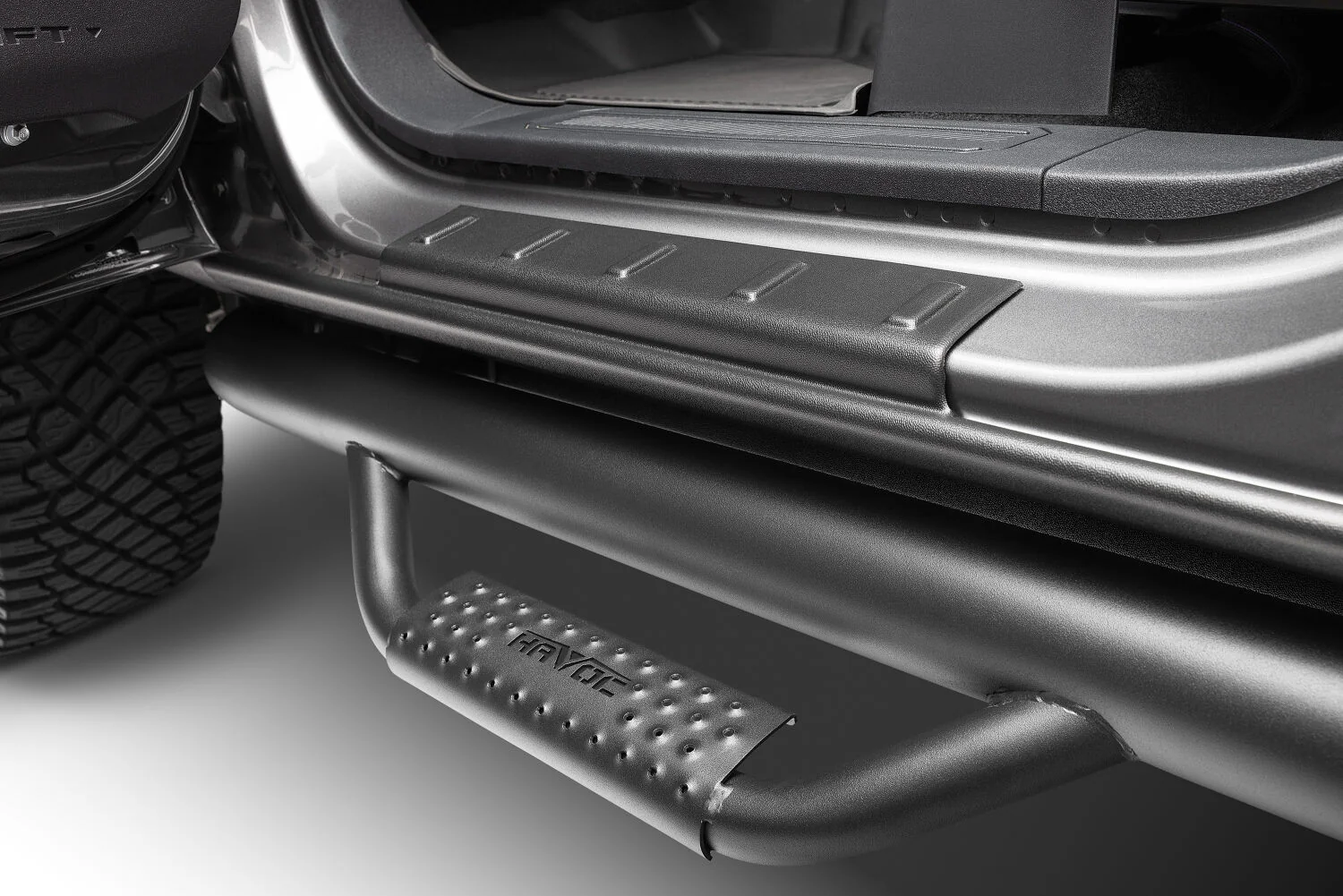 Trail Armor Rocker Panel Black, Incl. Side Panels/Sill Plate Cover For 2011-2019 2500/3500 Husky Liners - 2874086