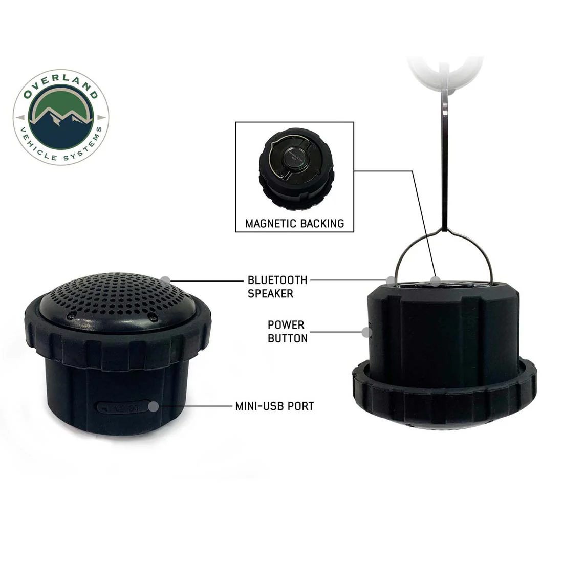 UFO Solar Light Light Pods & Speaker - Camping Light Overland Vehicle Systems - 15049901 - Image 15