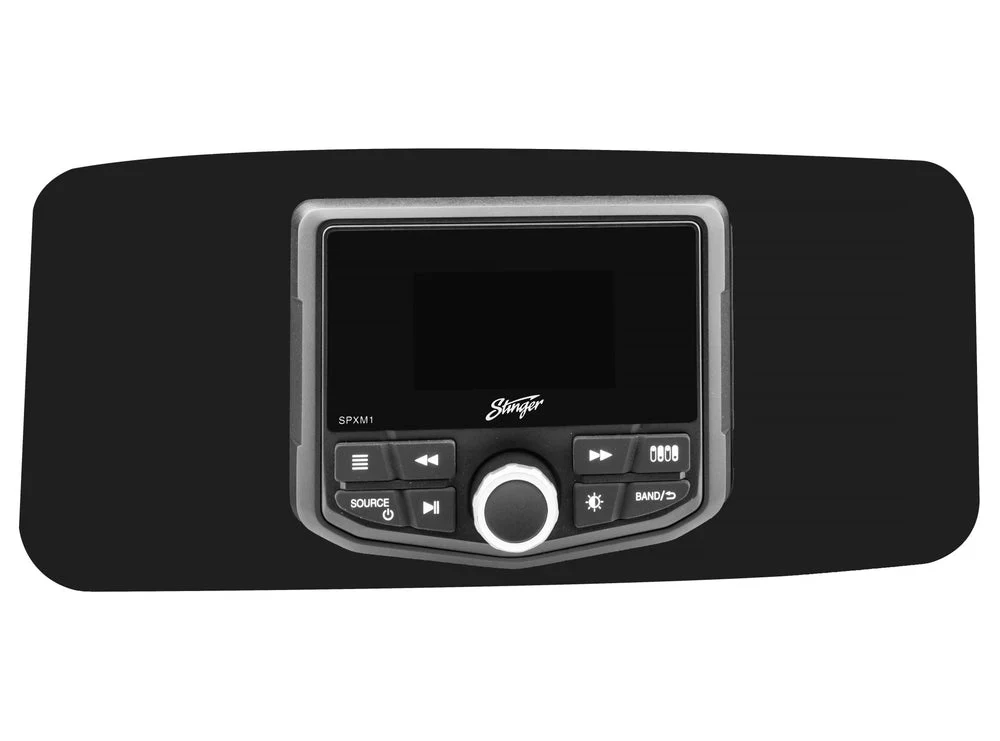 Universal Marine 3" Radio Dash Kit - White or Black - Image 7