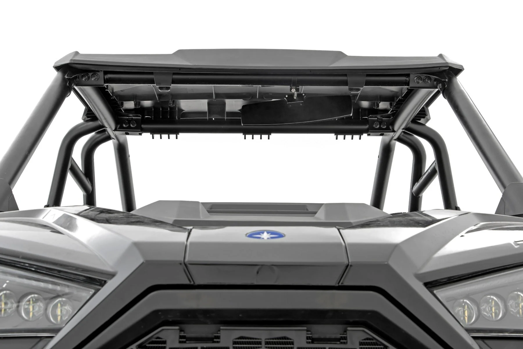 UTV Aluminum Rear View with Mirror Dome Light 1.75-2 Inch Mount Rough Country - 99007A - Image 7