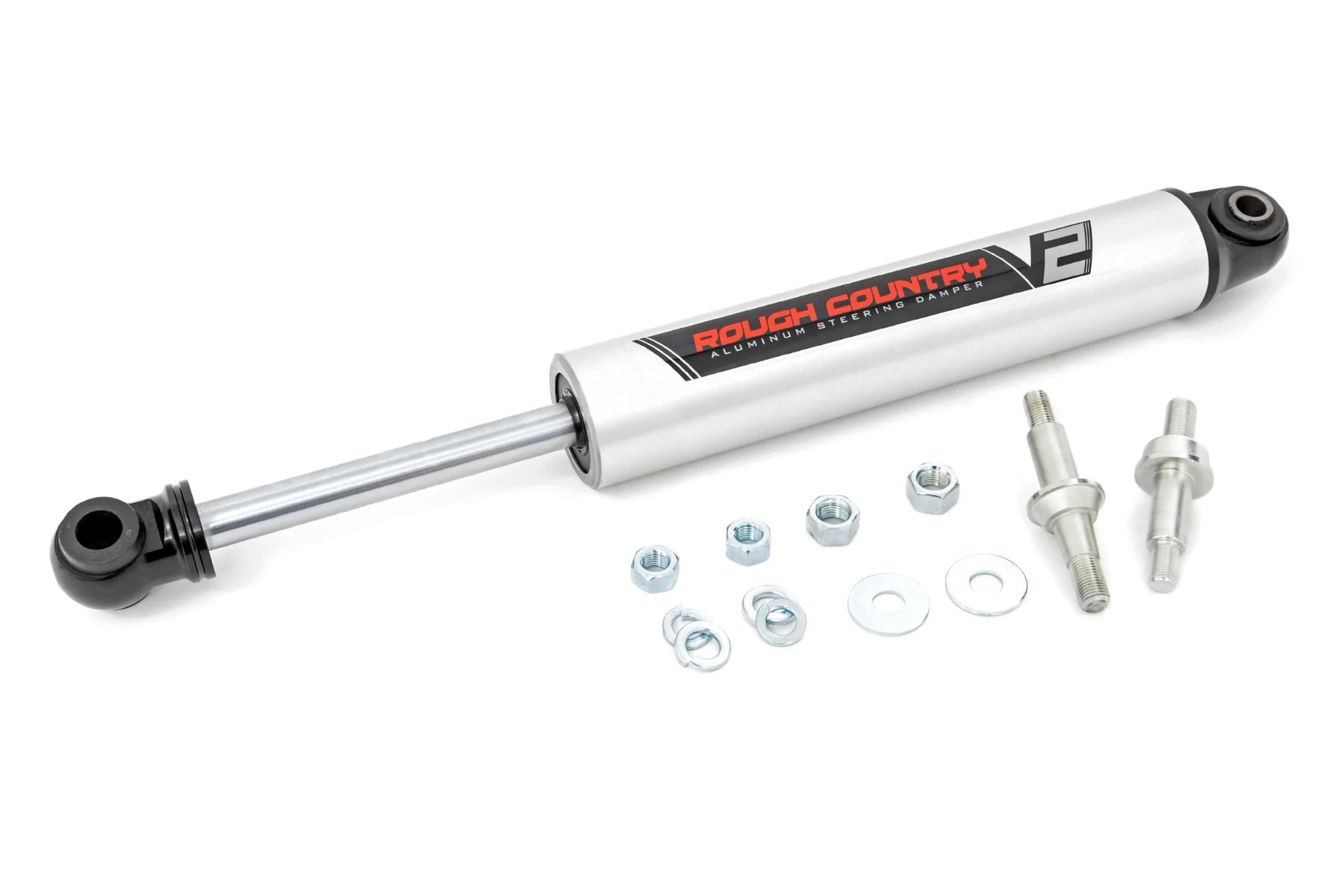 V2 Steering Stabilizer 73-91 Chevy/GMC C10/K10 C15/K15 Truck/Half-Ton Suburban/Jimmy Rough Country - 8732570 - Image 2