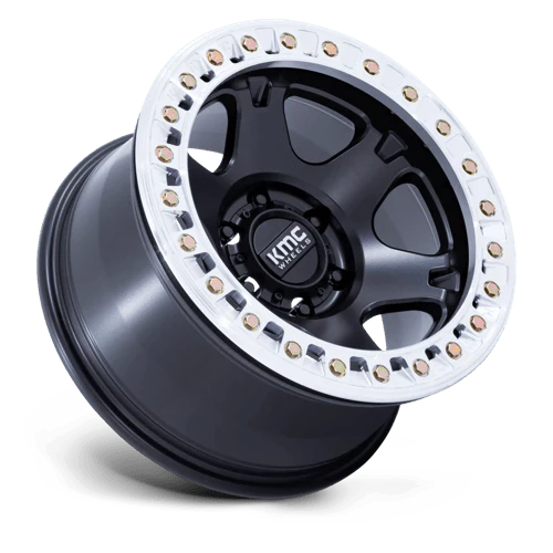 VI BL 17X9 8X6.5 125 -38 S-BLK MACH - KM238MD17908038N - Image 2