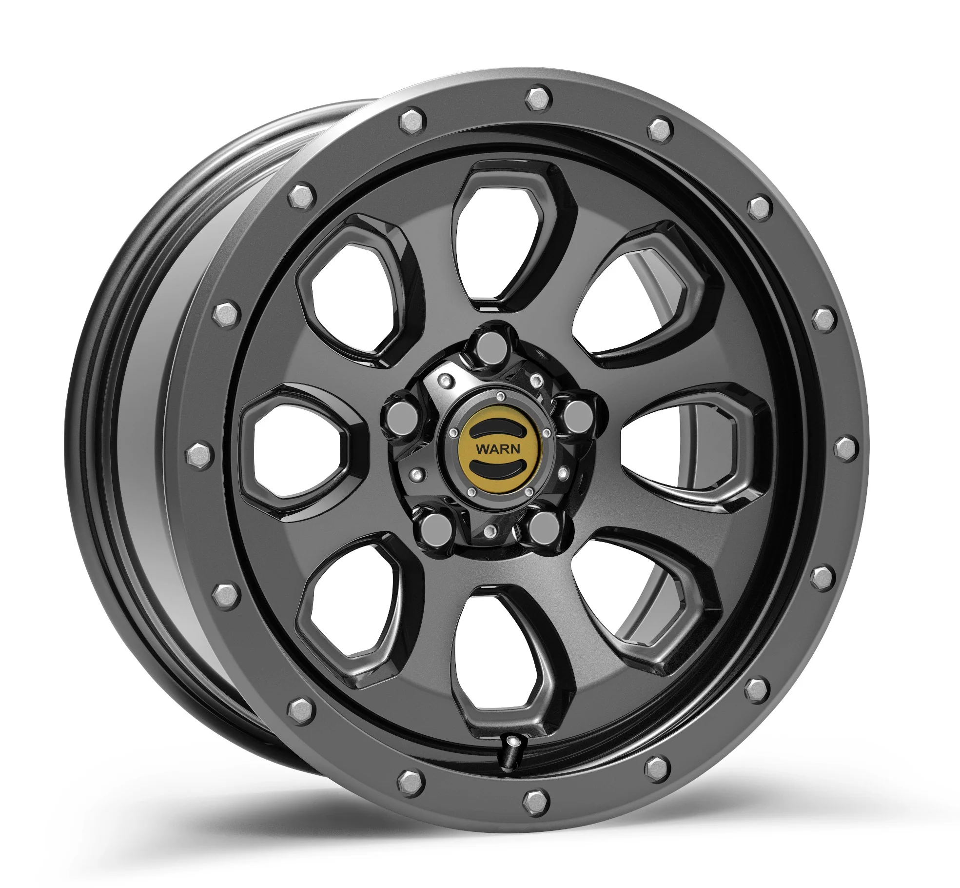WARN EPIC MOONSAULT WHEEL - GRAY 5 LUG - 106686