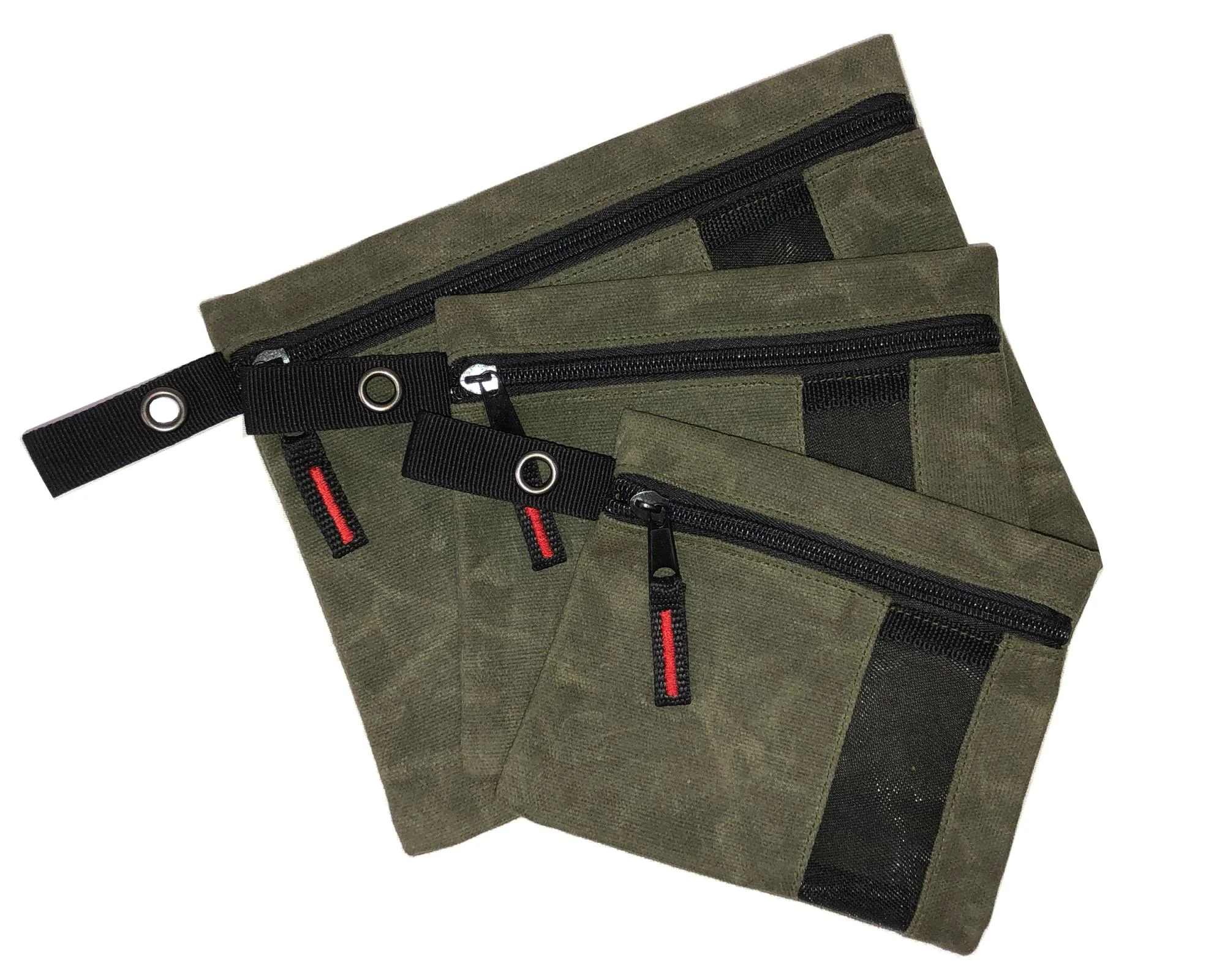 Waxed Canvas - Small Size Utility Bags with Pockets Overland Vehicle Systems - 21069941 - Image 6