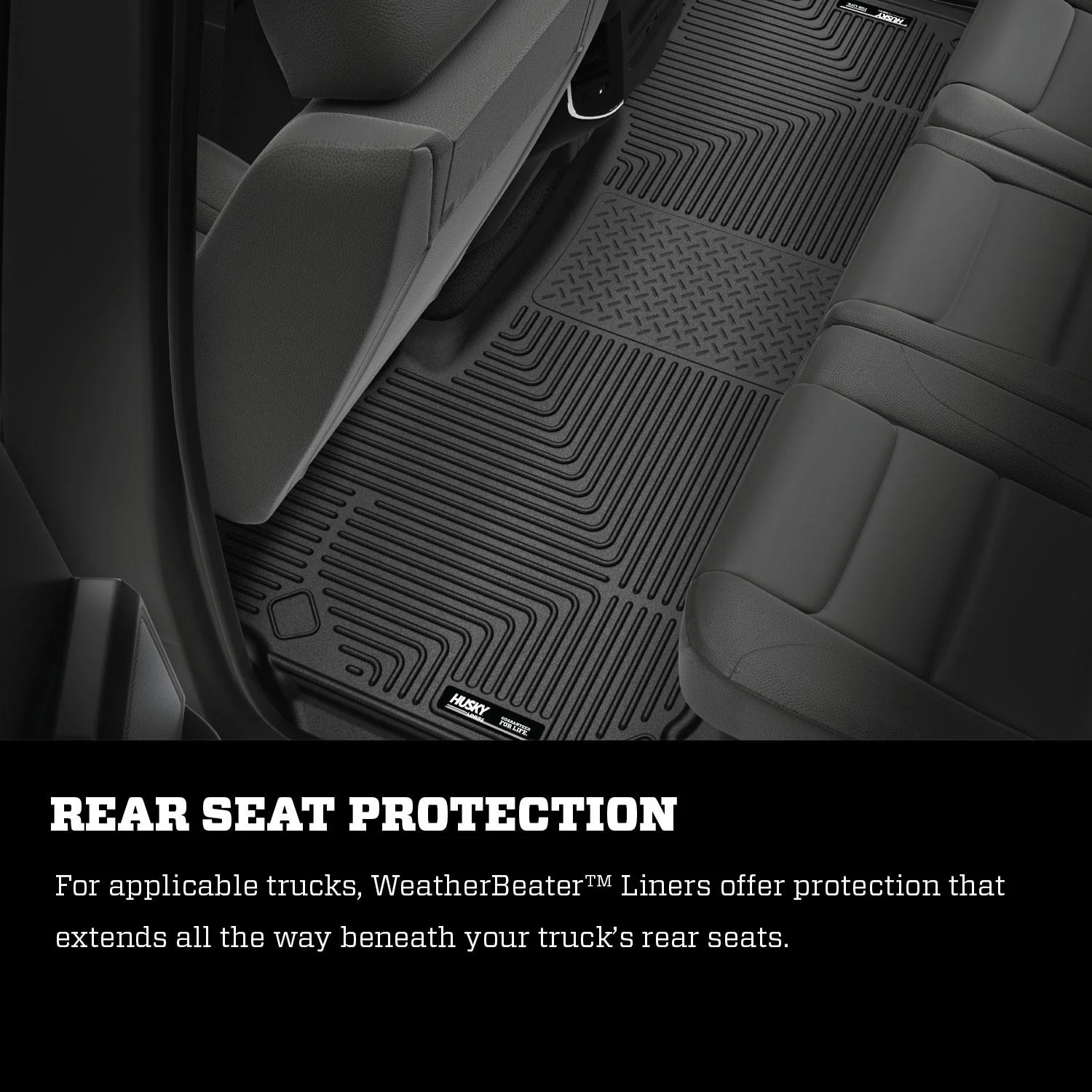 Weatherbeater 2nd Seat Floor Liner For 2019-2024 RAM 2500/3500 Crew Cab Husky Liners - 14101 - Image 7