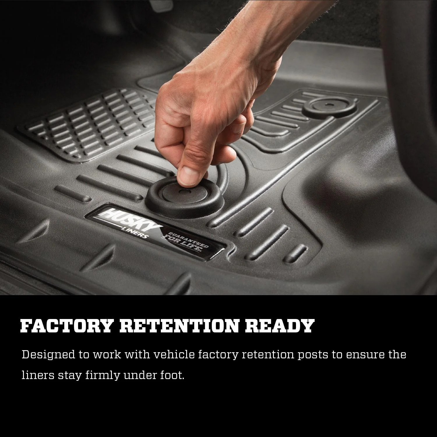 Husky Weatherbeater Floor Liner 2019 Ram 1500 2nd Seat Black Husky Liners - 14731 - Image 5