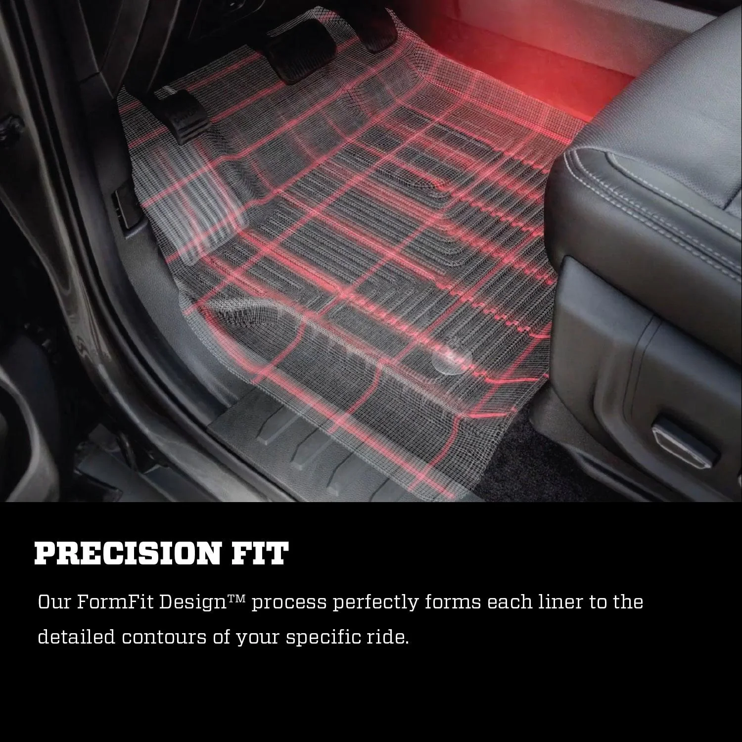Weatherbeater Front Floor Liners For 2007-2012 Dodge Caliber 2007-2017 Jeep Compass 2007-2017 Jeep Patriot Husky Liners - 13001 - Image 2