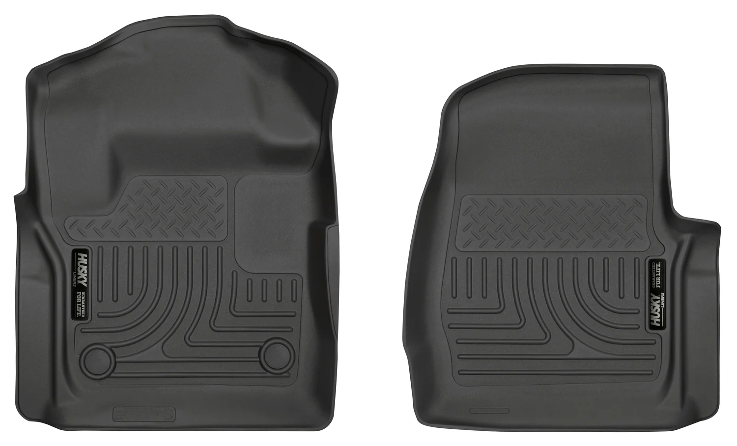 Weatherbeater Front Floor Liners For 2017-2025 F-250/F-350 Super Duty Husky Liners - 13311