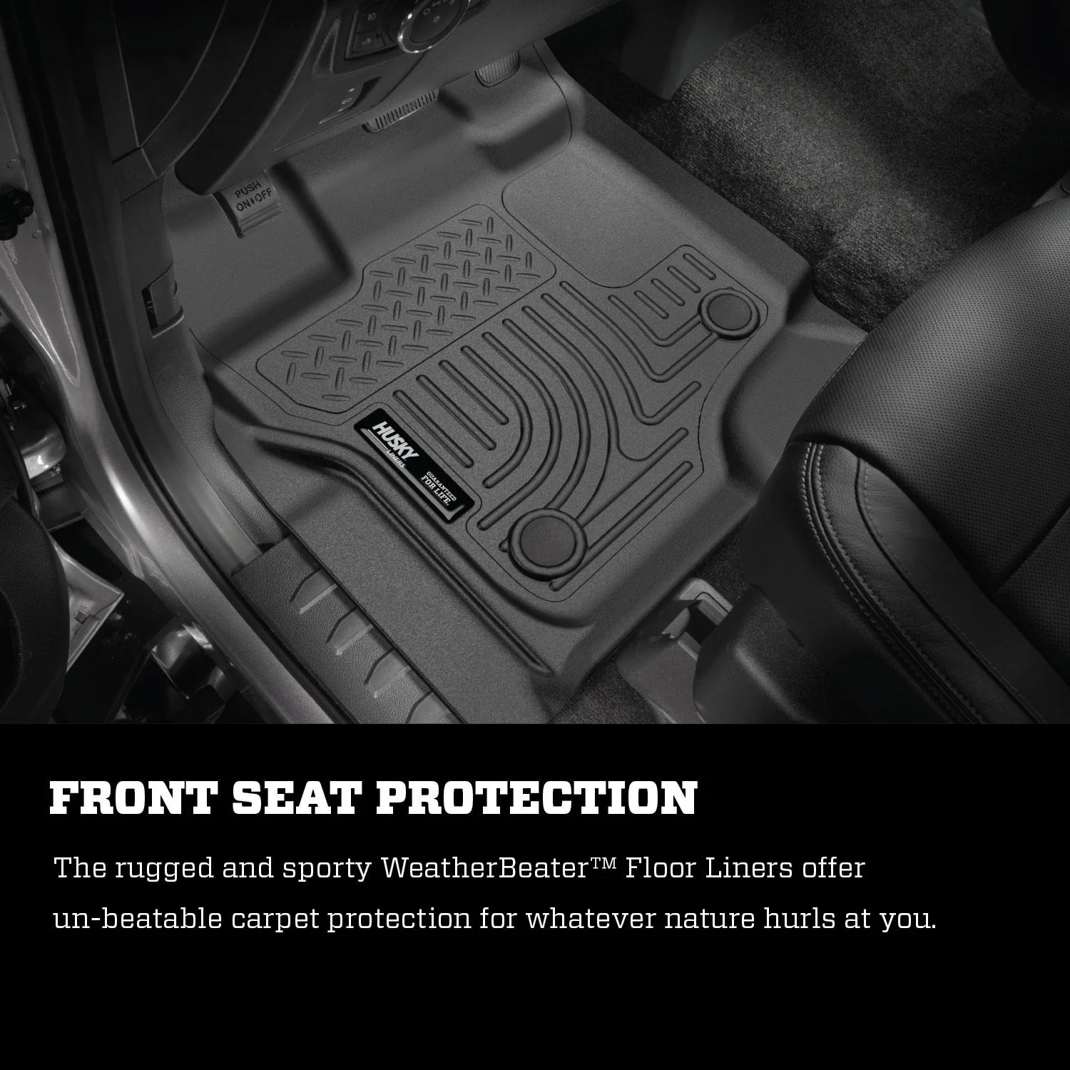Weatherbeater Front Floor Liners For 2017-2025 F-250/F-350 Super Duty Husky Liners - 13311 - Image 6