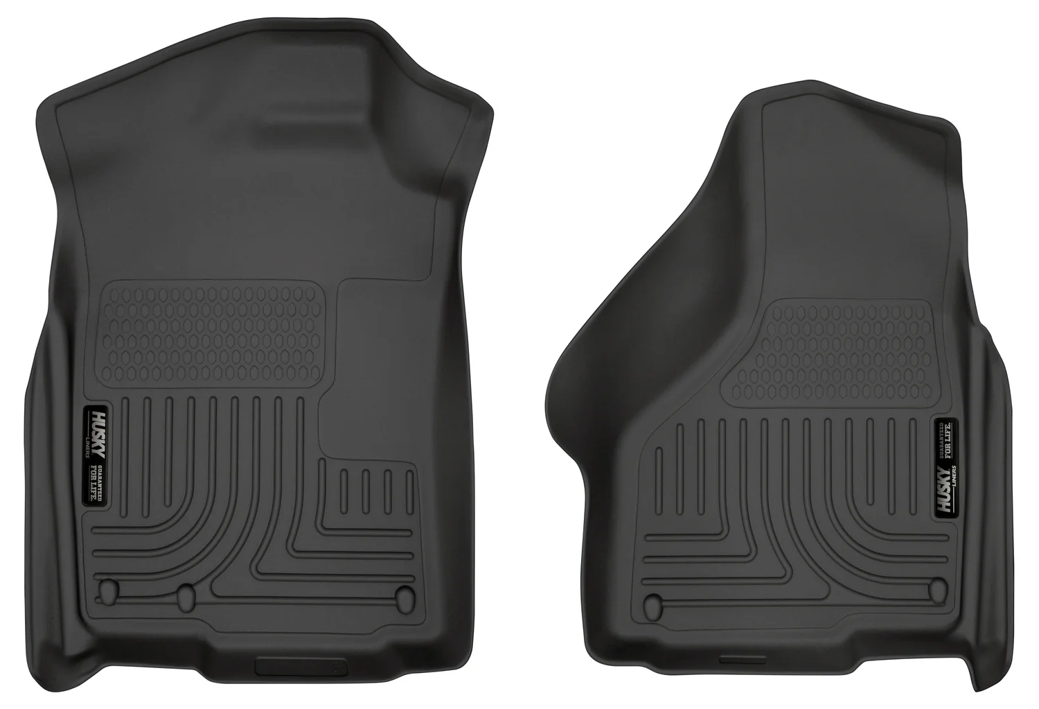 Weatherbeater Front Floor Liners For 2002-2024 Ram 1500/2500/3500, 1500 Classic, 2500, 3500 Husky Liners - 18031