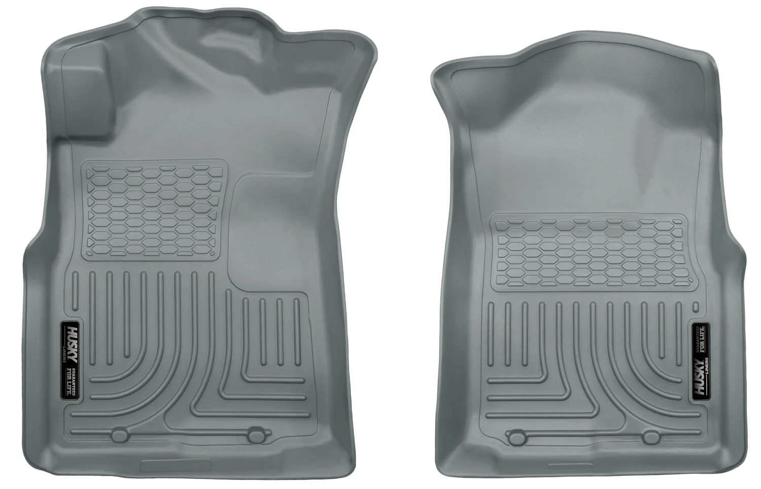 Weatherbeater Front Floor Liners For 2005-2015 Tacoma Grey Husky Liners - 13942