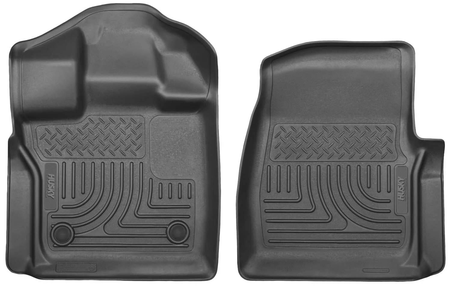 Weatherbeater Front Floor Liners For 2015-2024 F-150 Husky Liners - 18351