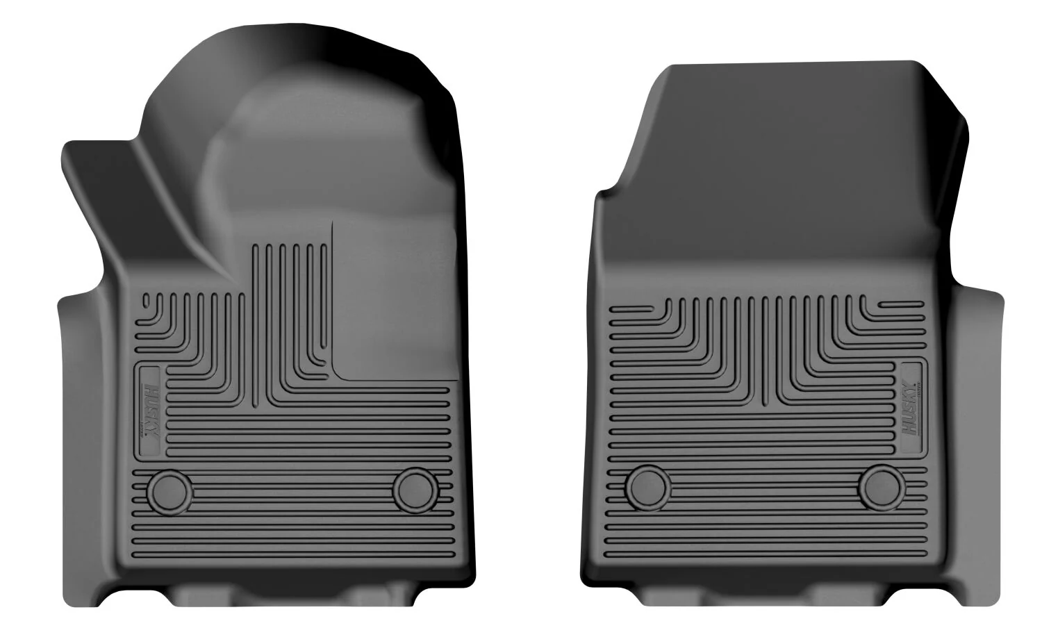 Weatherbeater Front Floor Liners For 2024-2025 Silverado/Sierra EV Husky Liners - 18151