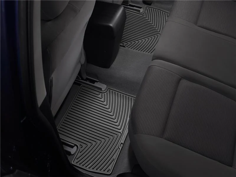 WeatherTech 09+ Ford Flex Rear Rubber Mats - Black - Image 3