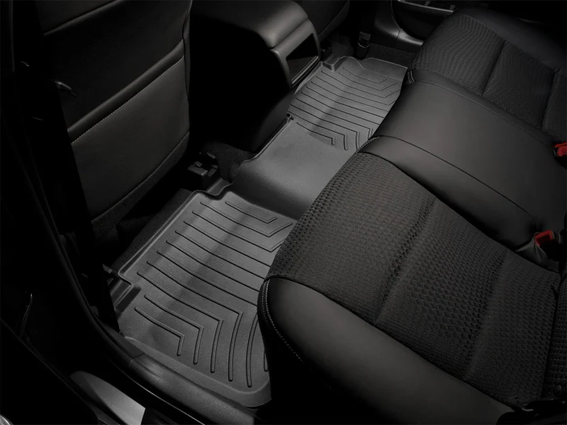 WeatherTech 11+ Ford F250/F350/F450/F550 Rear FloorLiner - Black - Image 5
