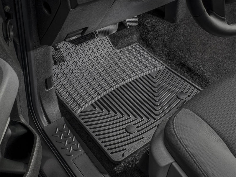 WeatherTech 12+ Ford Focus Front Rubber Mats - Black - Image 2
