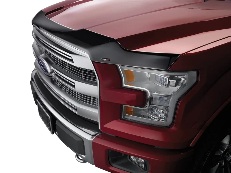 WeatherTech 2015+ Chevy Colorado Hood Protector - Black - Image 3