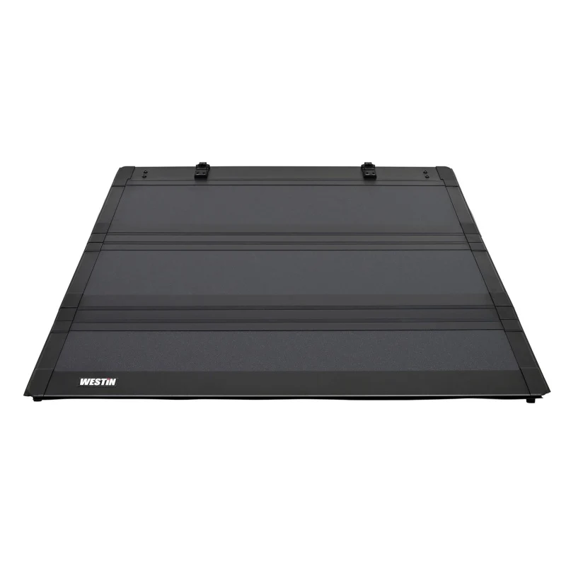 Westin 20-26 Chevrolet/GMC 2500HD 3500HD 6ft. 9in. Bed Hard Tri-Fold Tonneau Cover - Black - Image 10