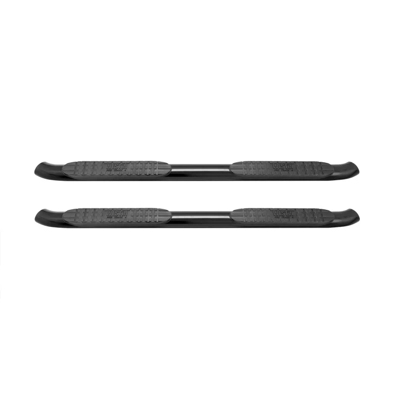 Westin 2014-2018 Chevy Silverado 1500 Crew Cab PRO TRAXX 4 Oval Nerf Step Bars - Black - Image 3