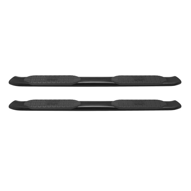 Westin 2015-2018 Ford F-150 SuperCrew PRO TRAXX 5 Oval Nerf Step Bars - Black - Image 10