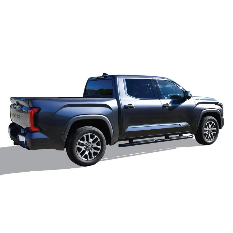 Westin 2022 Toyota Tundra CrewMax PRO TRAXX 4 Oval Nerf Step Bars - Black - Image 3