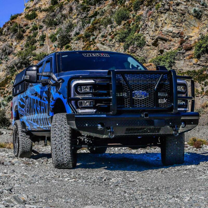Westin 2023+ Ford F250/F350 HDX Bandit Front Bumper - Textured Black - Image 3