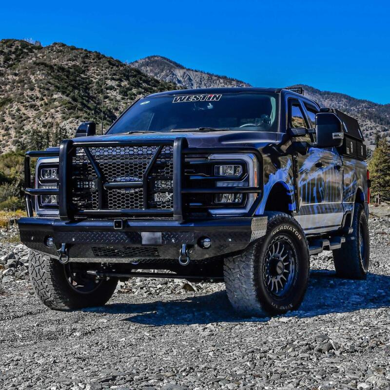 Westin 2023+ Ford F250/F350 HDX Bandit Front Bumper - Textured Black - Image 9